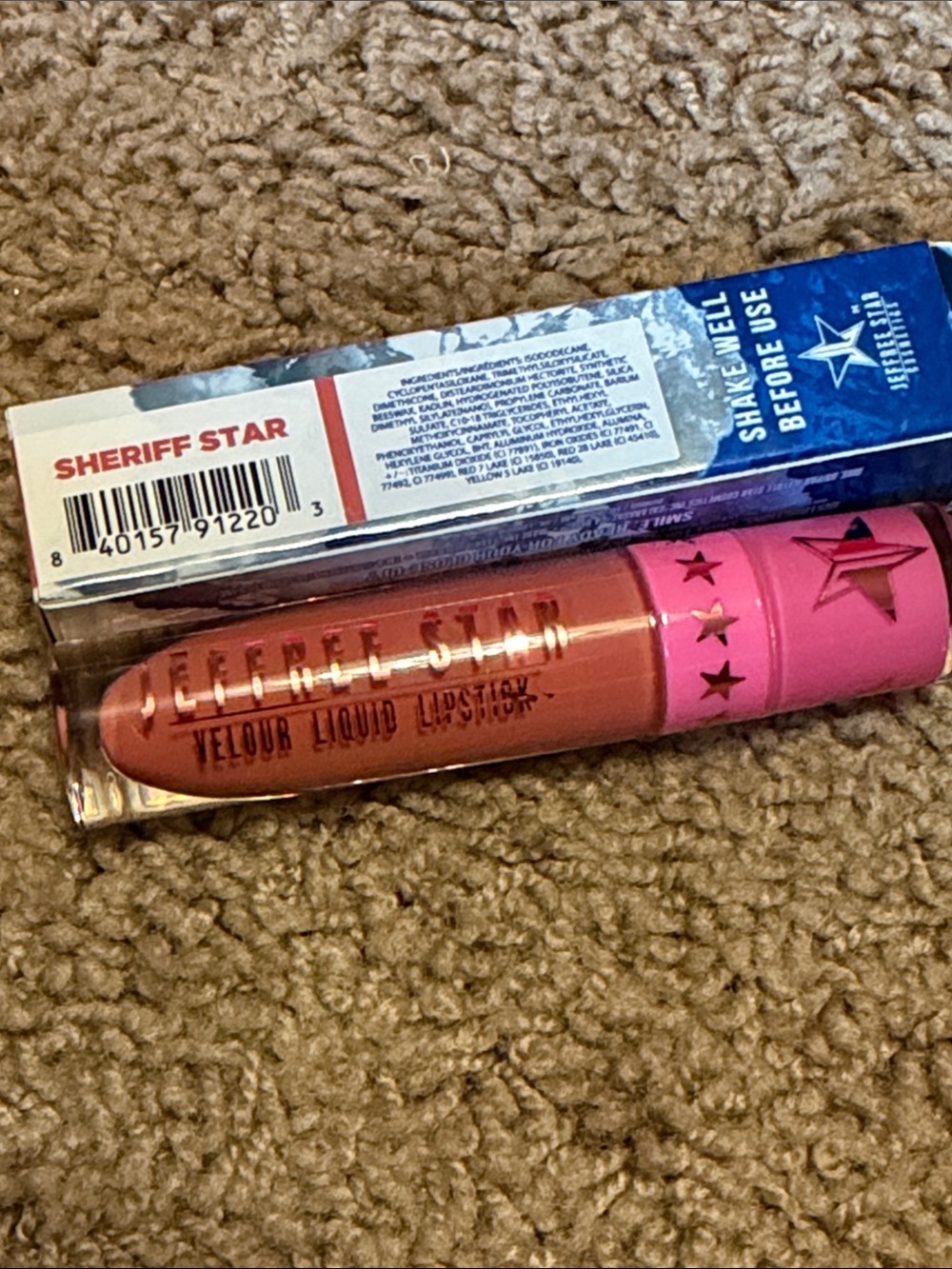 Jeffree Star Velour Liquid Lipstick in Sheriff Star